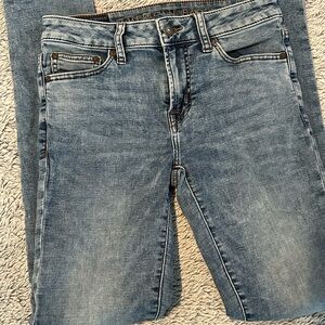 American Eagle Men's Light Blue skinny next level flex Jeans